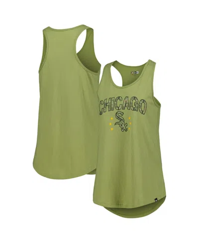 NEW ERA WOMEN'S OLIVE CHICAGO WHITE SOX ARMED FORCES DAY TANK TOP