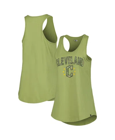 New Era Women's Olive St. Louis Cardinals Armed Forces Day Tank Top