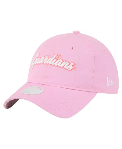 New Era Women's Pink Cleveland Guardians Mother's Day 9twenty Adjustable Hat
