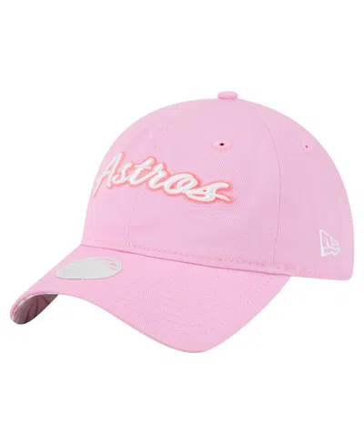New Era Women's Pink Houston Astros Mother's Day 9twenty Adjustable Hat