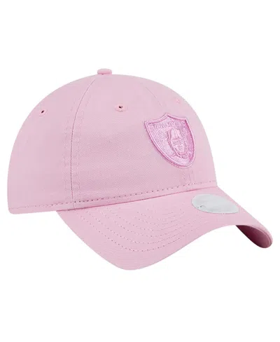 New Era Women's Pink Las Vegas Raiders Color Pack 9twenty Adjustable Hat