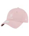 New Era Women's Pink Los Angeles Lakers Gameday Preppy 9twenty Adjustable Hat