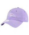 New Era Women's Purple Baltimore Ravens Color Pack 9twenty Adjustable Hat In Purple