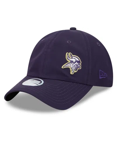 New Era Women's Purple Minnesota Vikings 2026 Rivalries Collection Pony Tail Adjustable Hat