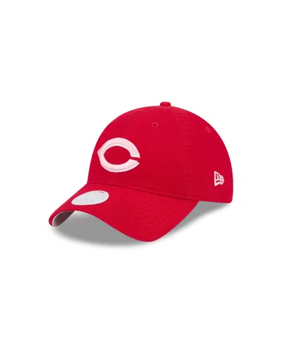 New Era Women's Red Cincinnati Reds 2024 Mother's Day 9twenty Adjustable Hat