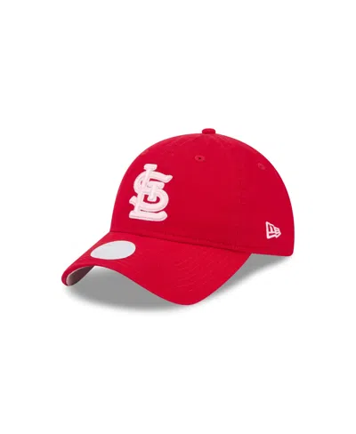 New Era Women's Red St. Louis Cardinals 2024 Mother's Day 9twenty Adjustable Hat
