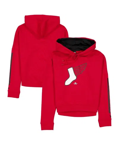 New Era Women's Red/black Chicago White Sox 2025 City Connect Pullover Hoodie
