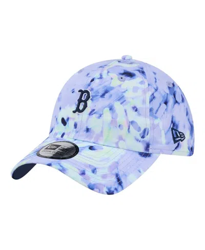 New Era Women's Royal Boston Red Sox Casual Classic Adjustable Hat In Blue