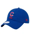 New Era Women's Royal Chicago Cubs Preppy Team 9twenty Adjustable Hat