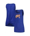 New Era Women's Royal New York Mets Space-dye Active Tank Top In Royal