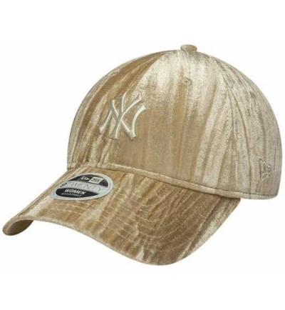 New Era Women's Velour 9twenty Cap In Light Beige