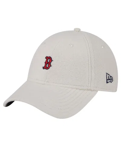 New Era Women's White Boston Red Sox Chrome Cozy 9forty Adjustable Hat