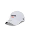 New Era Women's White San Francisco Giants Team Fan 9twenty Adjustable Hat In White