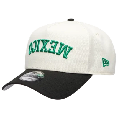 New Era Womens 940af Upsd Wrdmrk Mexico Cap In Black/white
