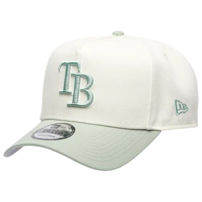 New Era Womens 9forty A-frame Custom Cap In Chrome/green