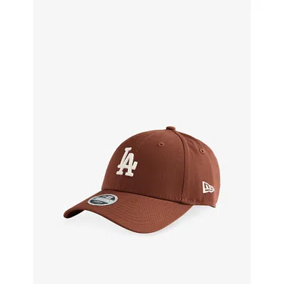 New Era Womens 9forty La Dodgers Cotton Baseball Cap Deep Auburn