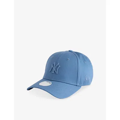 New Era Womens 9forty League Cotton-twill Baseball Cap Faded Blue
