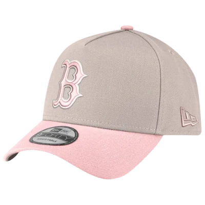 New Era Womens Boston Red Sox Red Sox 940af Cap In Gray