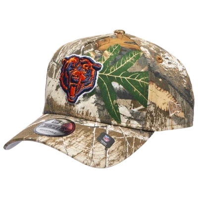 New Era Womens Chicago Bears Nfl 940 A-frame Realtree Cap In Multi