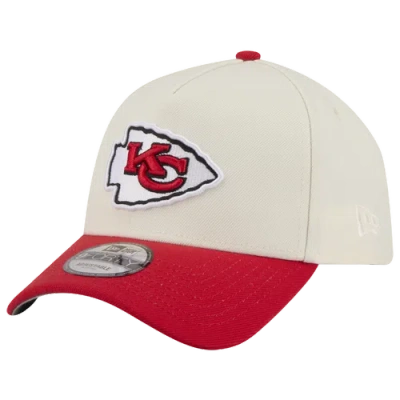 New Era Womens Kansas City Chiefs Nfl 9forty A-frame Cap In Chrome/red