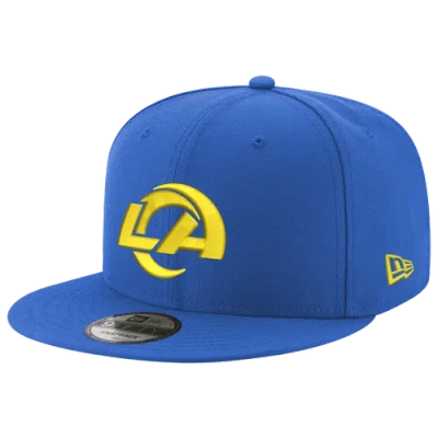 New Era Womens Los Angeles Rams Rams 9fifty Basic Cap In Blue