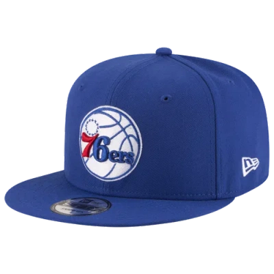 New Era Womens Nba Philadelphia 76ers Primary 9fifty In Blue
