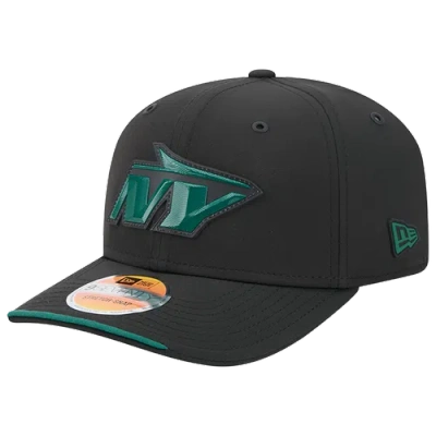 New Era Womens New York Jets Jets Nfl '26 Side Line 970 Cap In Black