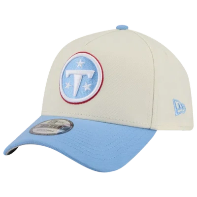 New Era Womens Nfl 9forty A-frame Cap In Chrome/blue
