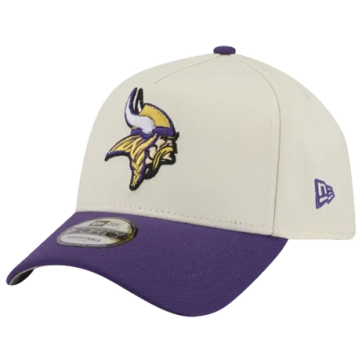 New Era Womens Nfl 9forty A-frame Cap In Purple/chrome