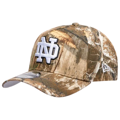 New Era Womens Notre Dame Fighting Irish 9forty A-frame Realtree Cap In Multi