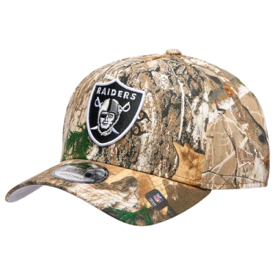 New Era Womens Oakland Raiders Nfl 940 A-frame Realtree Cap In Multi