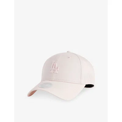 New Era Womens  9forty L.a Dodgers Cotton-twill Cap In Gray