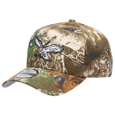 New Era Womens Philadelphia Eagles Nfl 940 A-frame Realtree Cap In Multi