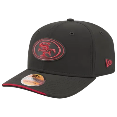New Era Womens San Francisco 49ers 49ers Nfl '26 Side Line 970 Cap In Black