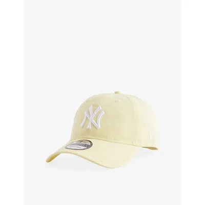 New Era Womens Yellow 9twenty Essential New York Yankees Cotton Cap