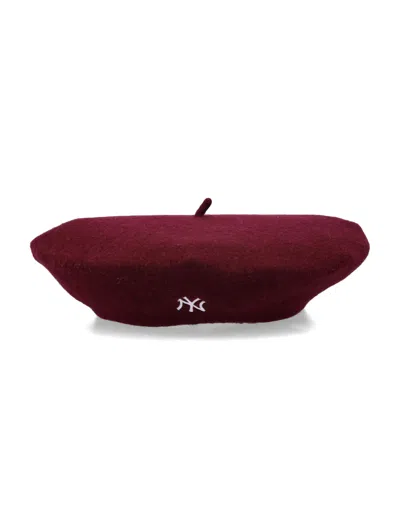 New Era Wool Beret In Viola