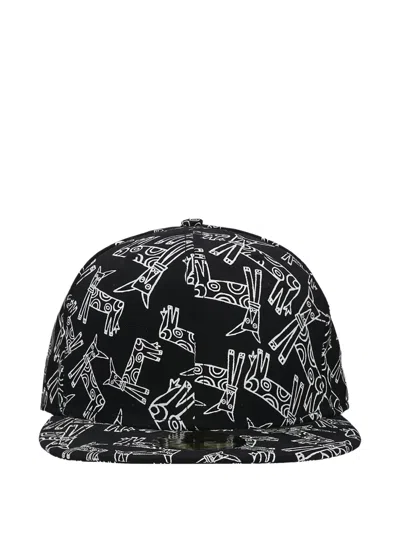 New Era X 10 Corso Como Animal-print Baseball Cap In Black