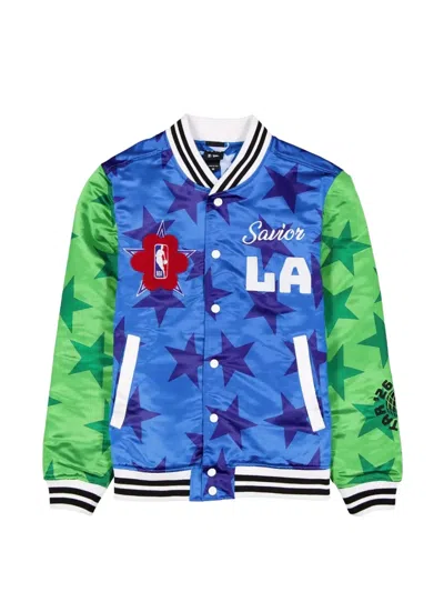 New Era X 2026 Nba All-star Savior Worldwide Bomber Jacket In Multi