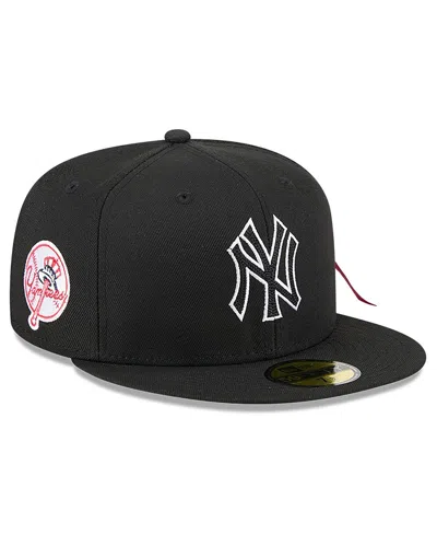 New Era X Alpha Industries Men's Black New York Yankees 59fifty Fitted Hat