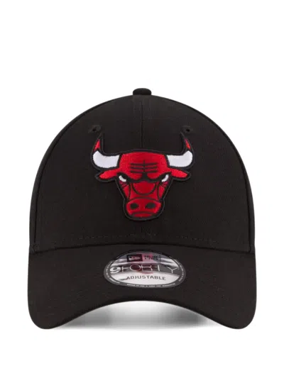 New Era X Chicago Bulls 9forty Baseball Cap In Black