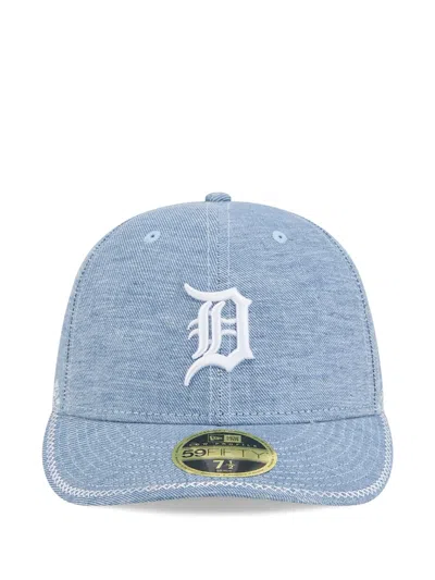 New Era X Detroit Tigers Logo-embroidered Baseball Cap In Blue