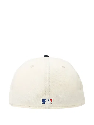 New Era X Eric Emanuel 59fifty Mlb Atlanta Braves Embroidered-logo Cap In Neutral