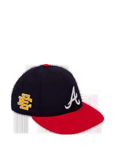 New Era X Eric Emanuel 59fifty Mlb Atlanta Braves Fitted Cap In Transparent