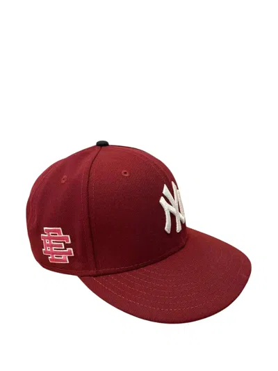 New Era X Eric Emanuel 59fifty Mlb Baseball Cap In Burgundy