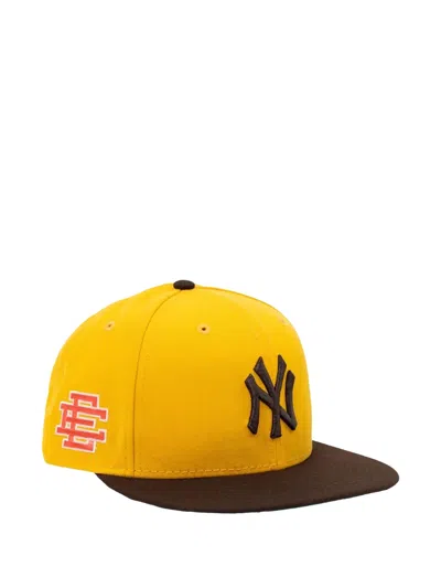 New Era X Eric Emanuel 59fifty Mlb Ny Yankees Cap In Yellow