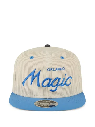 New Era X Eric Emanuel 9fifty Orlando Magic Snapback Cap In White