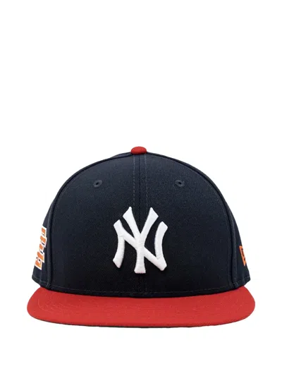 New Era X Eric Emanuel Logo-embroidered Cap In Blue