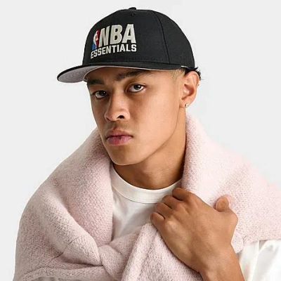 New Era X Fear Of God Nba Essentials 9fifty Snapback Hat In Black