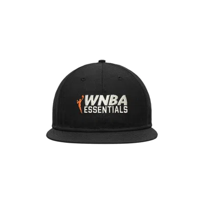 Pre-owned New Era X Fear Of God X Wnba Logo Snapback 'black' | Men's Size Onesize