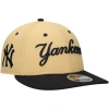 NEW ERA NEW ERA X FELT GOLD NEW YORK YANKEES LOW PROFILE 9FIFTY SNAPBACK HAT